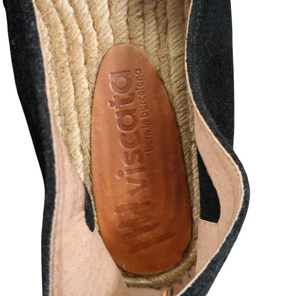 Viscata Shoes Womens 41 Flats Espadrille Loafers Slip On Boho Leather Fashion - Picture 9 of 14